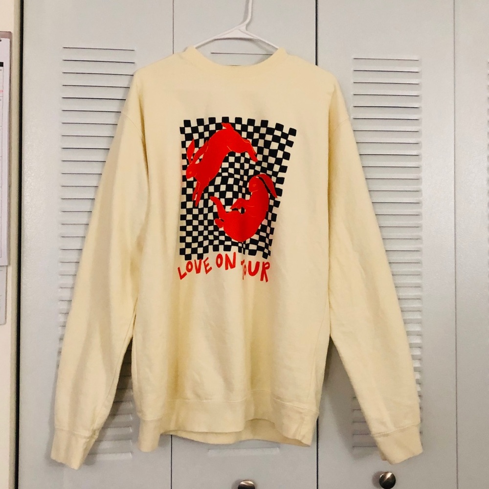 Harry Styles Love On Tour Merch Crew Neck Sweater